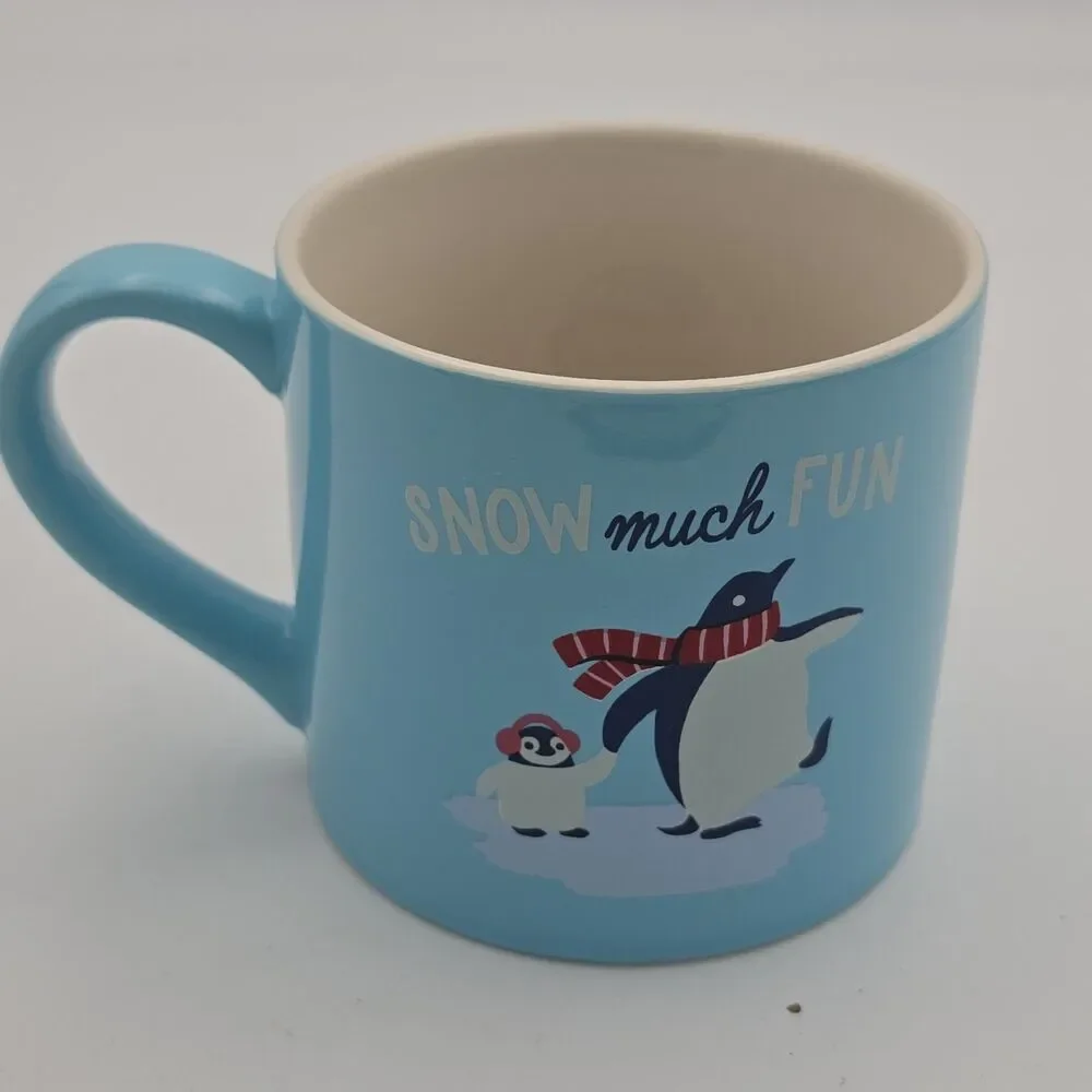Target Wondershop Mug Penguin Stoneware Coffee Tea Cup Winter Christmas
